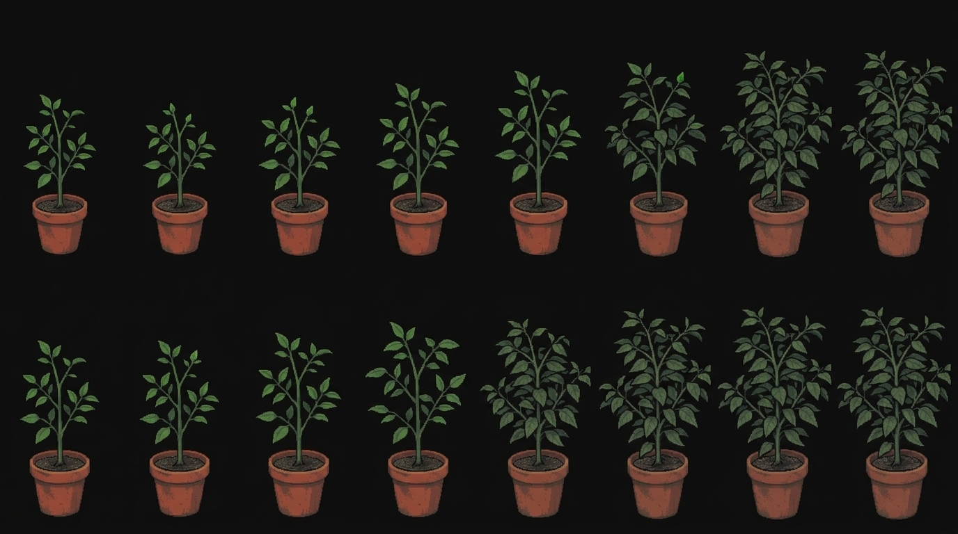 The illusion of multiple growth stages